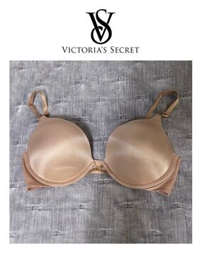 Victoria's Secret Nude Very Sexy Bombshell Add-2-Cups Smooth Push-Up Bra